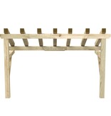 VidaXL Deurluifel 200x100x100 cm massief grenenhout