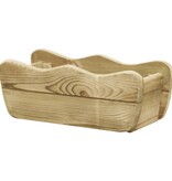 VidaXL Plantenbak verhoogd 50x18x18 cm geïmpregneerd grenenhout