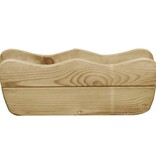 VidaXL Plantenbak verhoogd 50x18x18 cm geïmpregneerd grenenhout