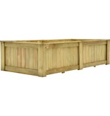 VidaXL Plantenbak verhoogd 196x100x50 cm geïmpregneerd grenenhout