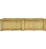 VidaXL Plantenbak verhoogd 196x100x50 cm geïmpregneerd grenenhout