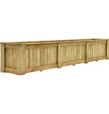 VidaXL Plantenbak verhoogd 291x50x50 cm geïmpregneerd grenenhout