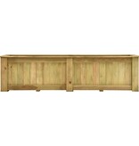 VidaXL Plantenbak verhoogd 196x50x50 cm geïmpregneerd grenenhout