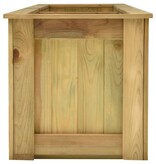 VidaXL Plantenbak verhoogd 196x50x50 cm geïmpregneerd grenenhout