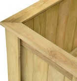 VidaXL Plantenbak verhoogd 196x50x50 cm geïmpregneerd grenenhout