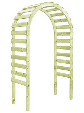 VidaXL Pergola 130x60x230 cm geïmpregneerd grenenhout