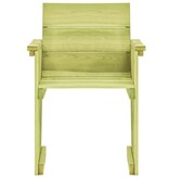 VidaXL Tuinstoel geïmpregneerd grenenhout