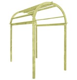 VidaXL Tuinboog 125x150x235 cm geïmpregneerd grenenhout