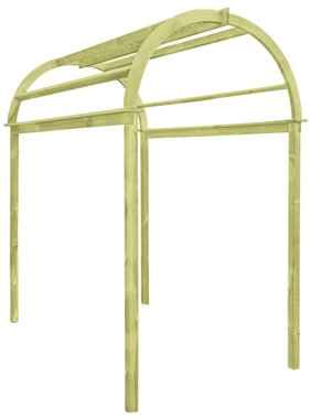 VidaXL Tuinboog 125x150x235 cm geïmpregneerd grenenhout