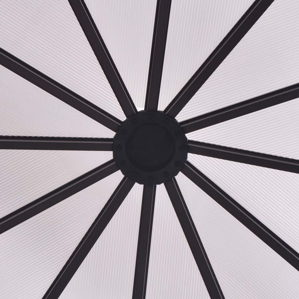 VidaXL Tuinkas 240x211x232 aluminium