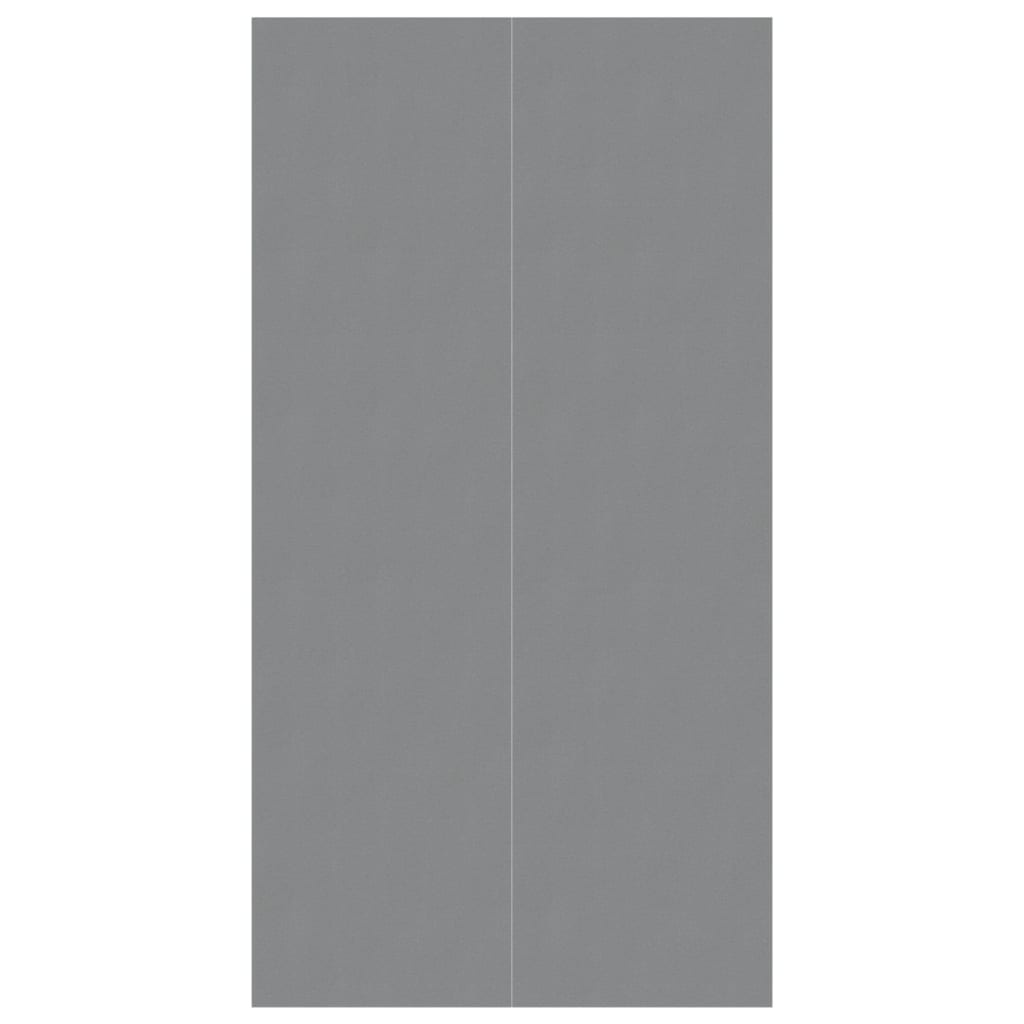 VidaXL Zwembadgrondzeil 420x220 cm polyester geotextiel lichtgrijs