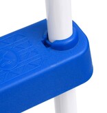 VidaXL Zwembadladder 84 cm blauw en wit
