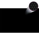 VidaXL Zwembadfolie solar drijvend 260x160 cm PE zwart en blauw