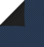 VidaXL Zwembadfolie solar drijvend 260x160 cm PE zwart en blauw