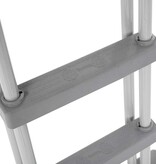 VidaXL Zwembadset Power Steel rechthoekig 549x274x122 cm