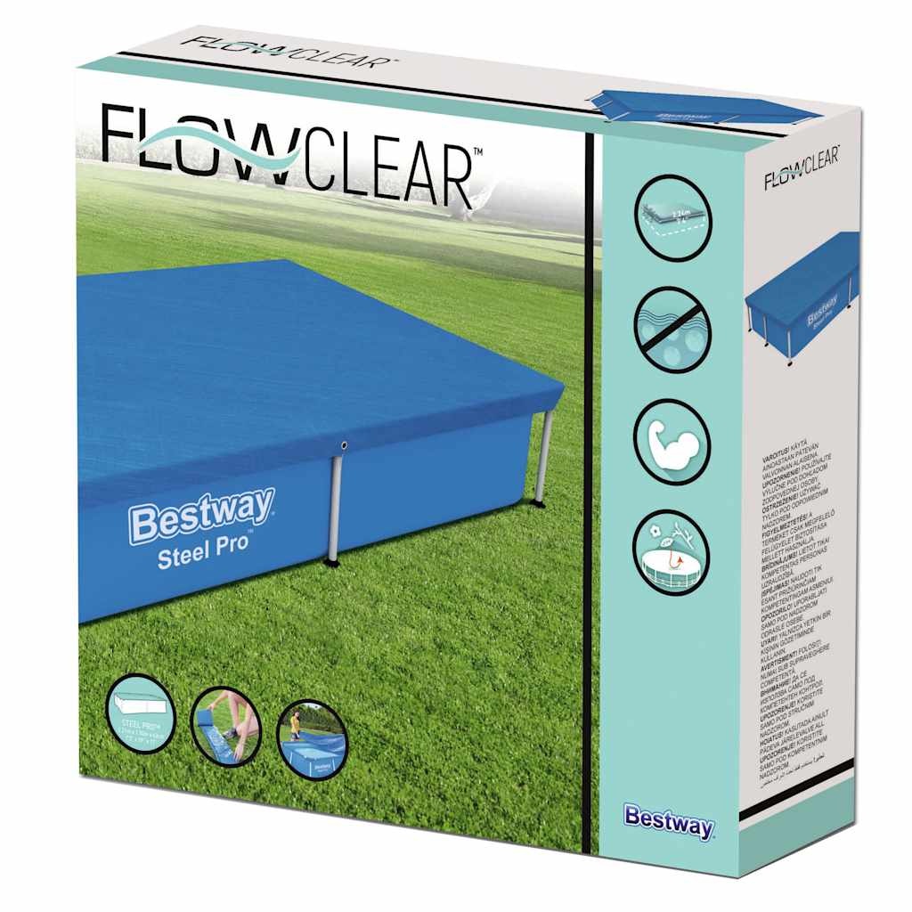 VidaXL Zwembadhoes Flowclear 221x150 cm