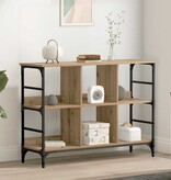 VidaXL Dressoir met opslag Bruin 102 x 32 x 73.5 cm Bewerkt hout