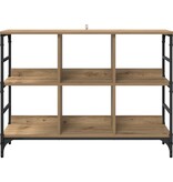 VidaXL Dressoir met opslag Bruin 102 x 32 x 73.5 cm Bewerkt hout