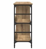 VidaXL Dressoir met opslag Bruin 102 x 32 x 73.5 cm Bewerkt hout