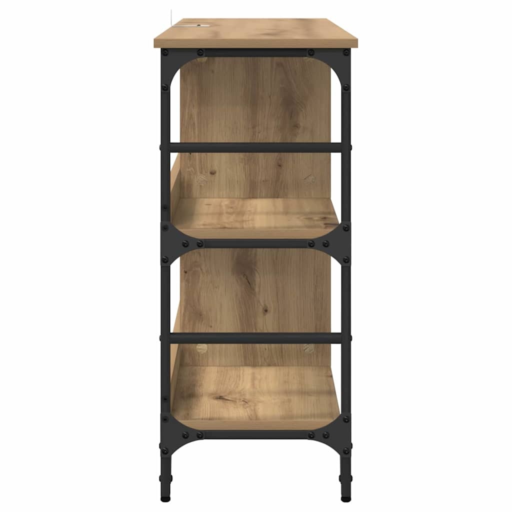 VidaXL Dressoir met opslag Bruin 102 x 32 x 73.5 cm Bewerkt hout