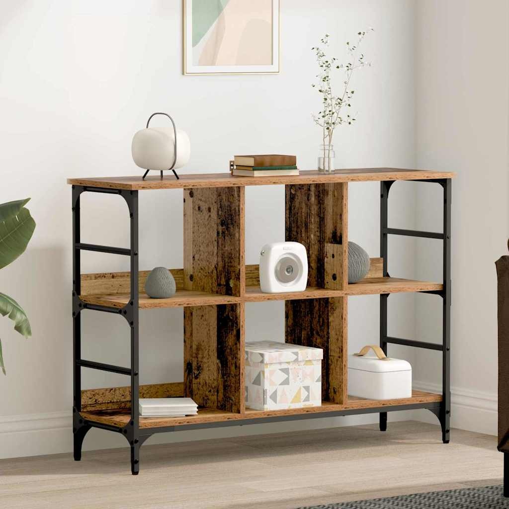 VidaXL Dressoir met opslag Bruin 102 x 32 x 73.5 cm Bewerkt hout