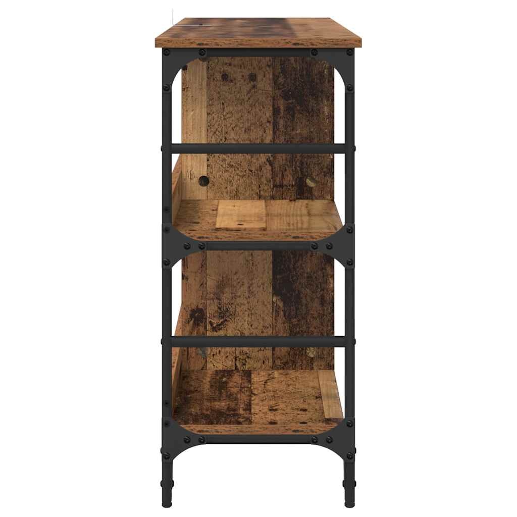 VidaXL Dressoir met opslag Bruin 102 x 32 x 73.5 cm Bewerkt hout