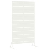 VidaXL Privacy Scherm, Wit, 100x50x180 cm, Staal