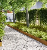 VidaXL Graskanten 30 stuks 100x0.5x20 cm Weerbestendig Staal