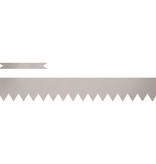 VidaXL Graskanten 50 stuks 100x0,5x15 cm Weervast Staal