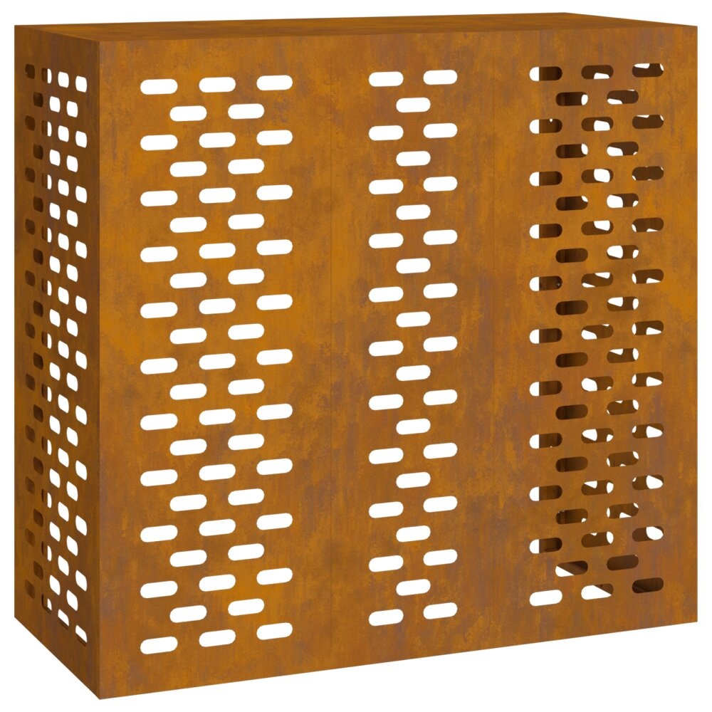 VidaXL Airconditionerhoes 110x50x105 cm Weerbestendig Staal