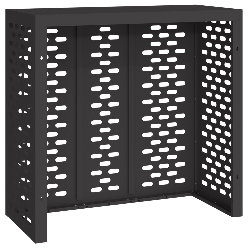 VidaXL Airconditionerhoes - Zwart, 110 x 50 x 105 cm