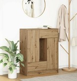 VidaXL Dressoir met lades en deuren 73x31x90 cm ambachtelijk