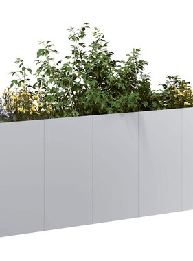 VidaXL Plantenbak 200x40x80 cm gegalvaniseerd staal