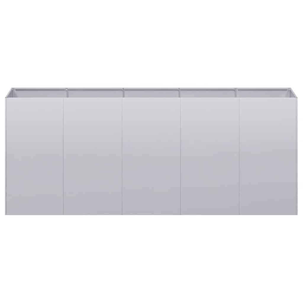 VidaXL Plantenbak 200x40x80 cm gegalvaniseerd staal