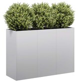 VidaXL Plantenbak 120x40x80 cm gegalvaniseerd staal