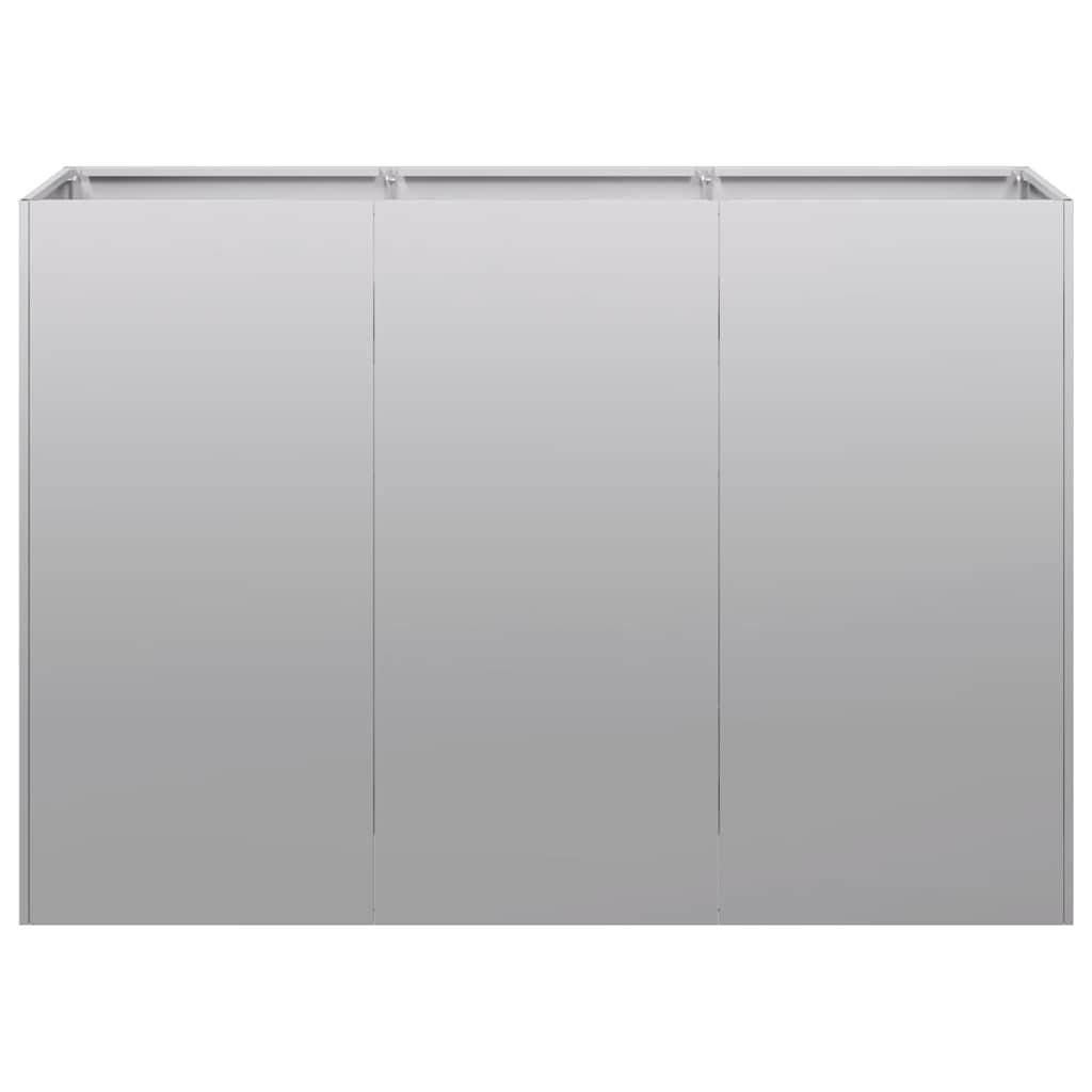 VidaXL Plantenbak 120x40x80 cm gegalvaniseerd staal