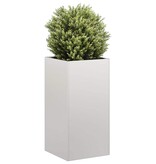 VidaXL Plantenbak 40x40x80 cm roestvrij staal