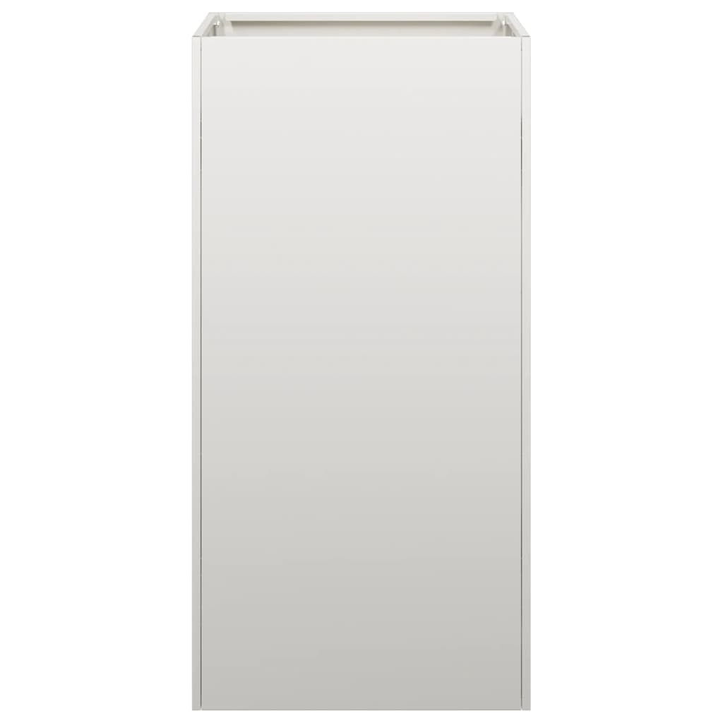 VidaXL Plantenbak 40x40x80 cm roestvrij staal