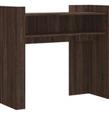 VidaXL Wandtafel 100x35x90 cm bewerkt hout bruin eikenkleurig