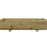 VidaXL Plantenbak 110x60x26,5 cm geïmpregneerd grenenhout