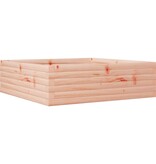 VidaXL Plantenbak 80x80x23 cm massief douglashout