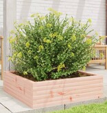 VidaXL Plantenbak 80x80x23 cm massief douglashout