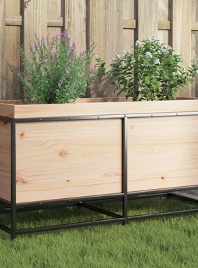 VidaXL Plantenbak 100x40x50 cm massief grenenhout