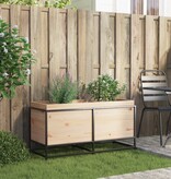 VidaXL Plantenbak 100x40x50 cm massief grenenhout