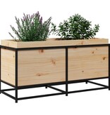 VidaXL Plantenbak 100x40x50 cm massief grenenhout
