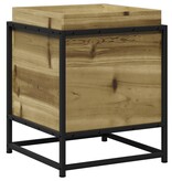 VidaXL Plantenbak 40x40x50 cm geïmpregneerd grenenhout