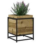 VidaXL Plantenbak 40x40x50 cm geïmpregneerd grenenhout