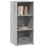 VidaXL Dressoir 40x41x93 cm bewerkt hout grijs sonoma eikenkleurig