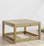 VidaXL Tuinvoetenbank geïmpregneerd grenenhout