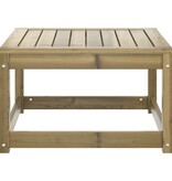 VidaXL Tuinvoetenbank geïmpregneerd grenenhout